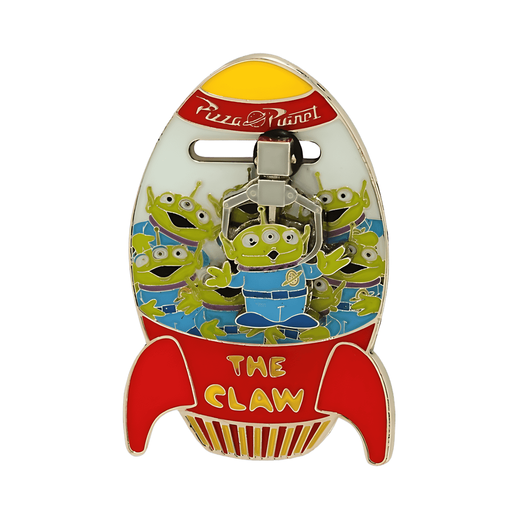 Little Green Men with The Claw Disney pin