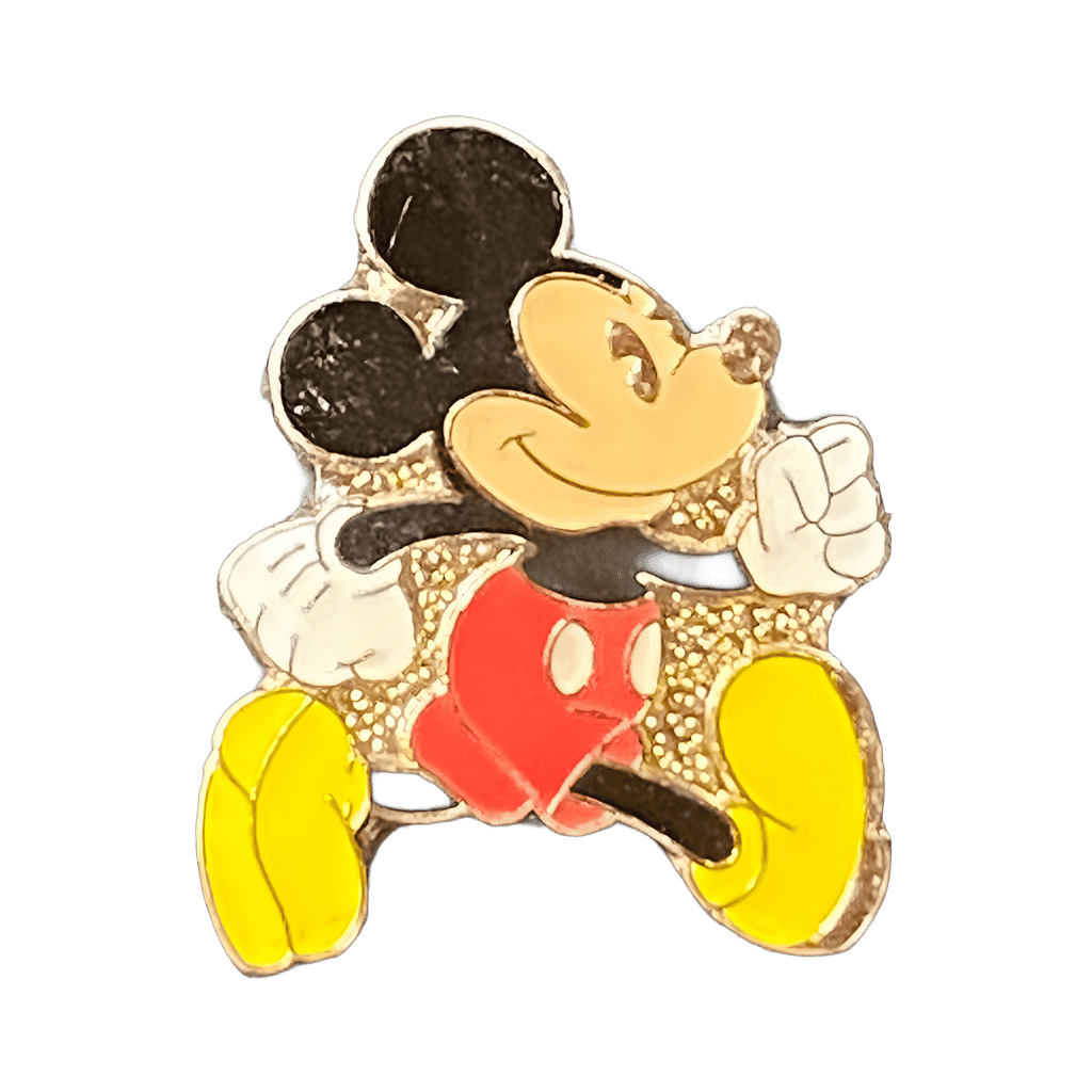 Mickey walking Disney pin