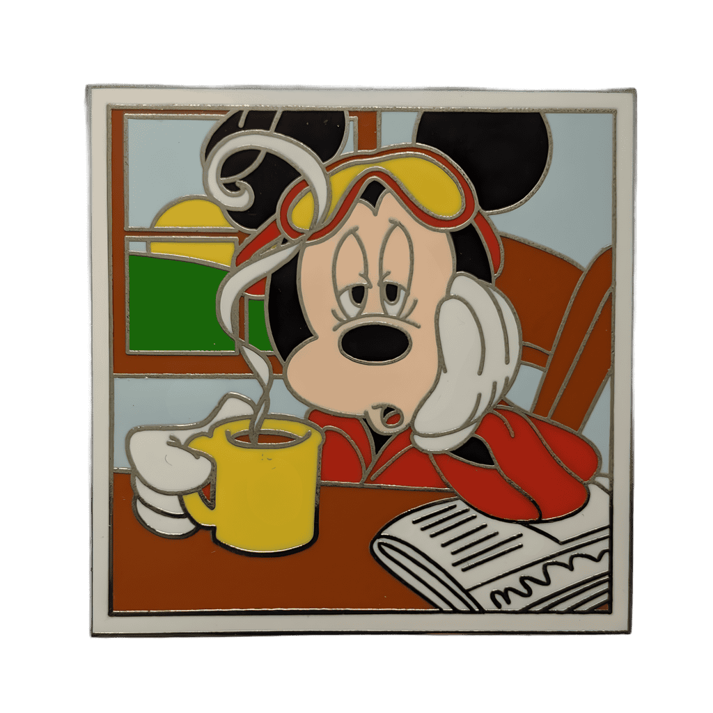 Mickey in the Morning Disney pin