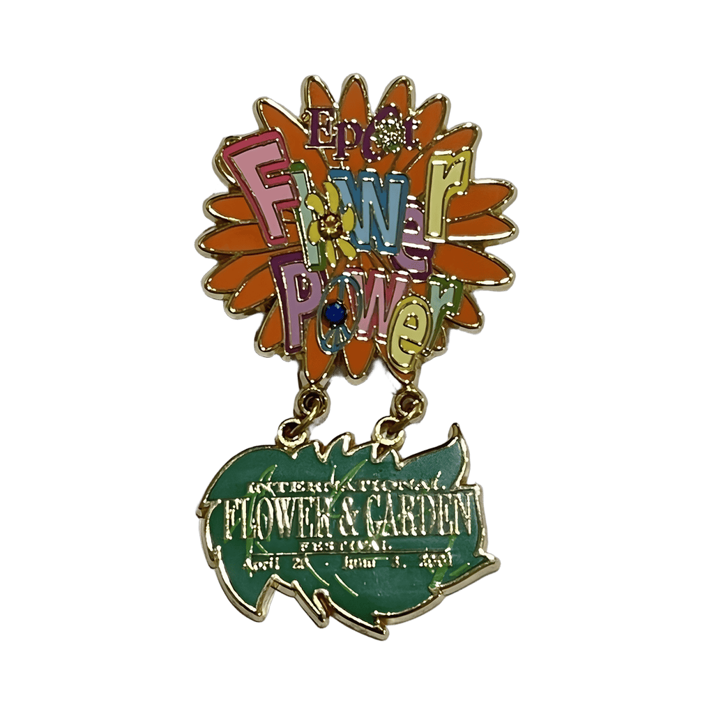 Flower Power Dangle 2001 Disney pin