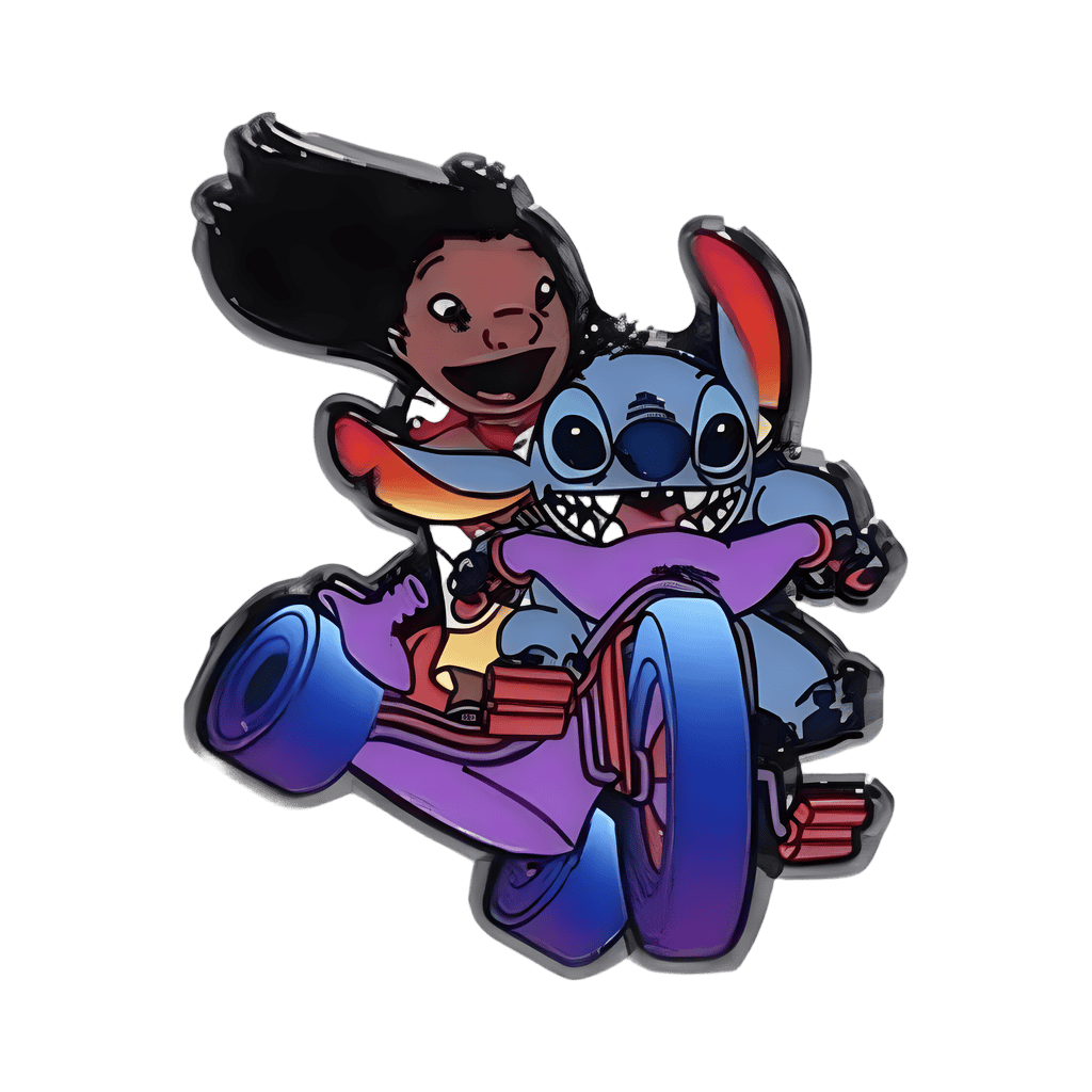 Lilo & Stitch Riding a Trike Disney pin