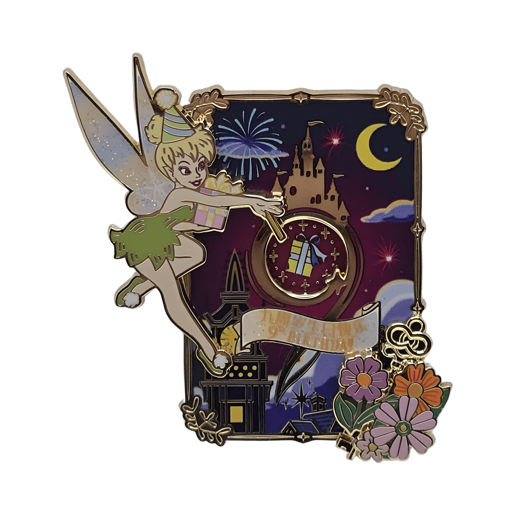Tinker Bell 9th Birthday- Spinner Disney pin