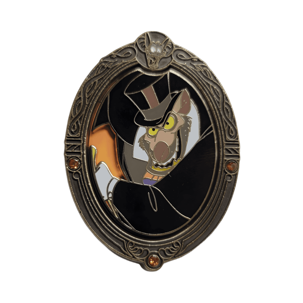Ratigan Disney pin