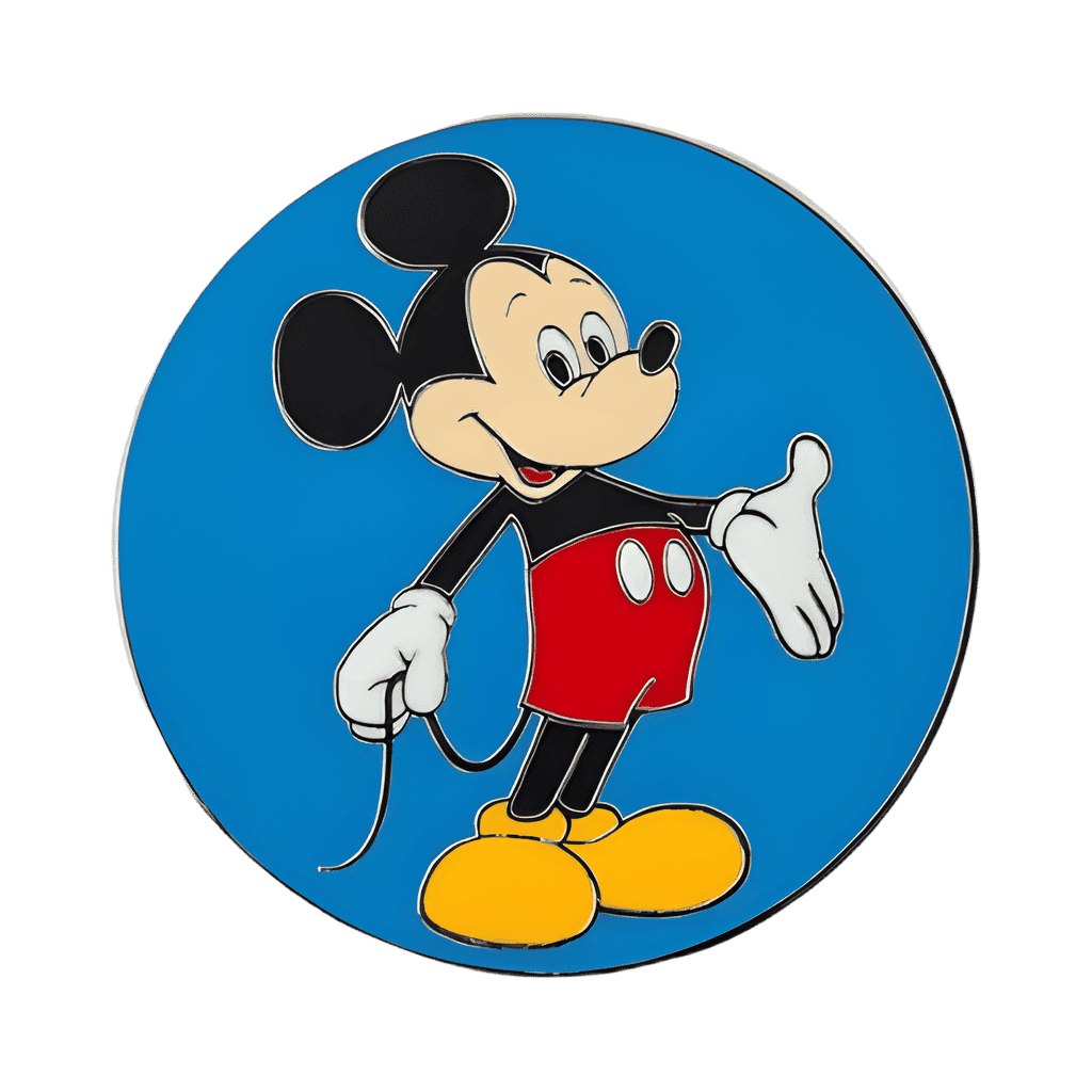 Mickey Mouse Pin and Patch Set Disney pin