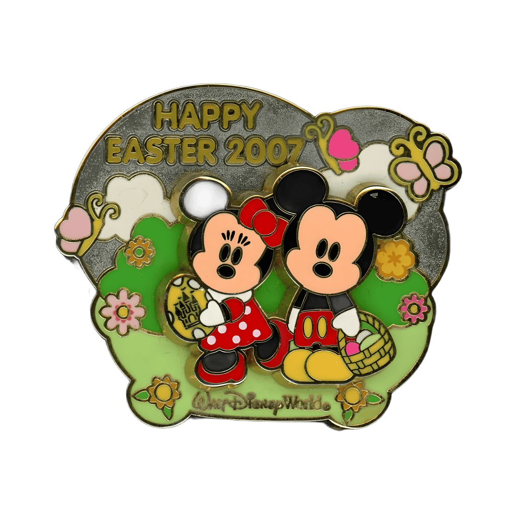 Mickey and Minnie Disney pin
