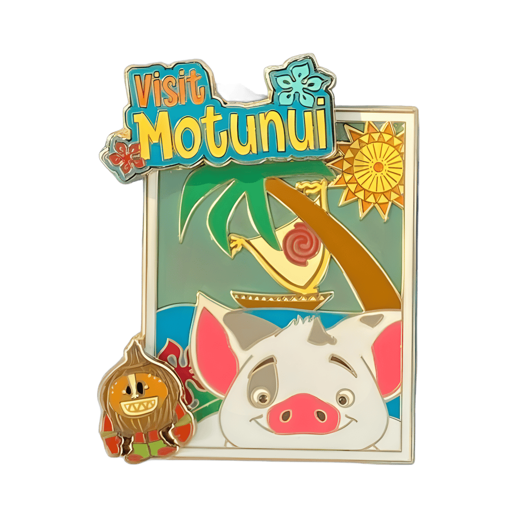 Pua - Visit Motunui Disney pin