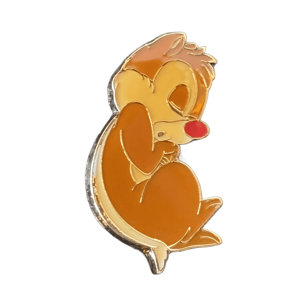 Dale sleeping on his side Disney pin