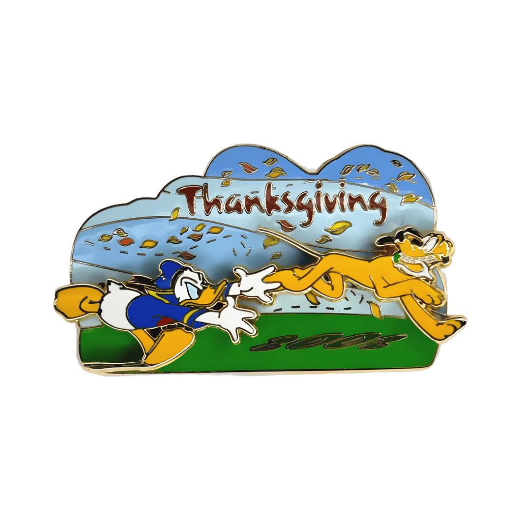 Donald Chasing Pluto Slider Disney pin