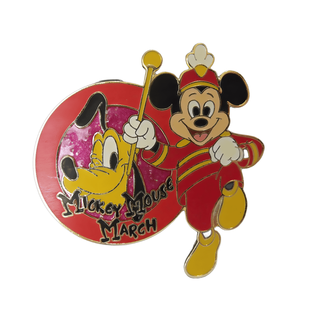 Mickey Mouse March (Pluto), #9D Disney pin
