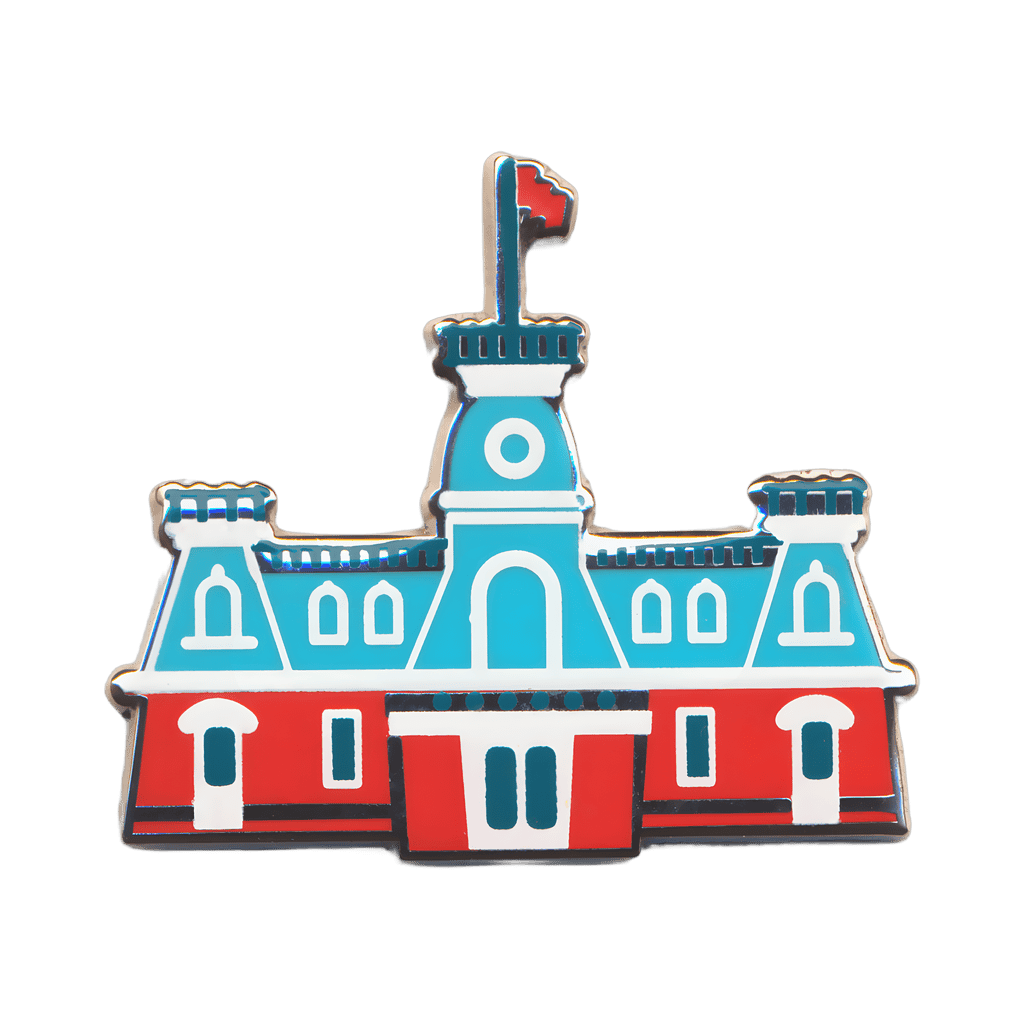 Main Street Train Station Disney pin