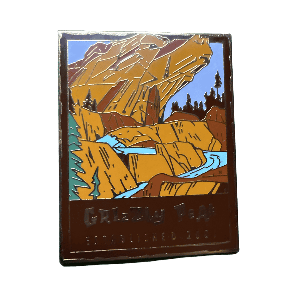 Grizzly Peak Established 2001 Disney pin