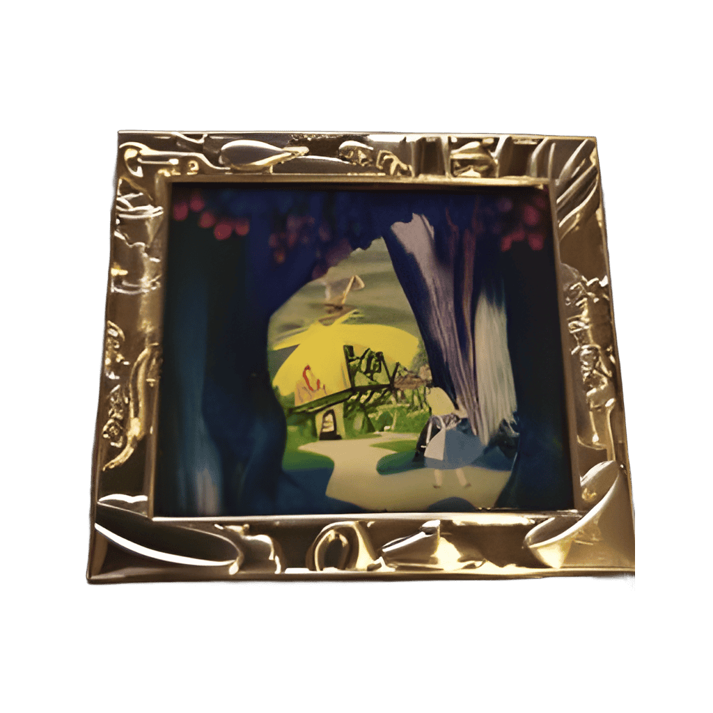 Alice Concept Art Disney pin