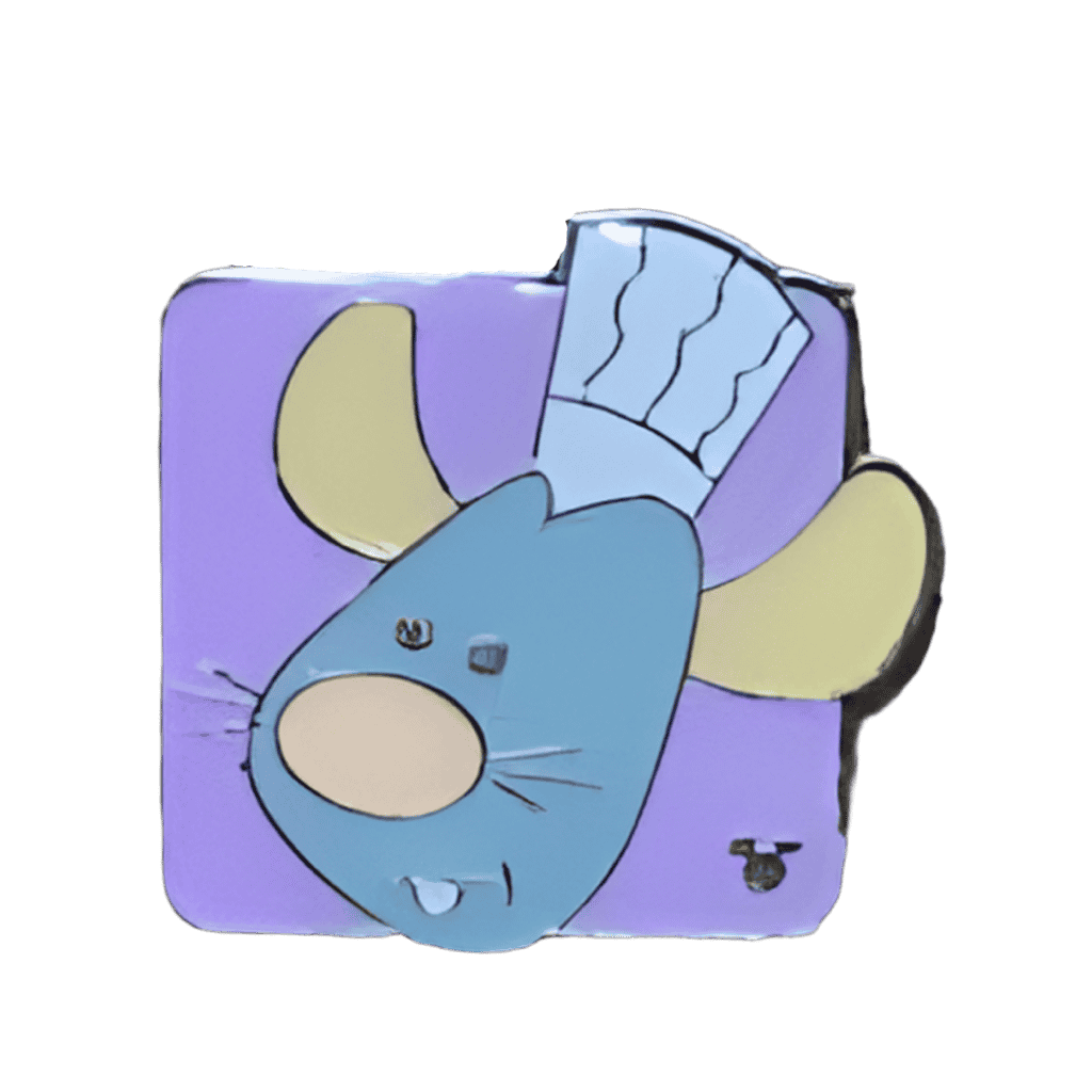 Year of the Rat (Remy) Disney pin
