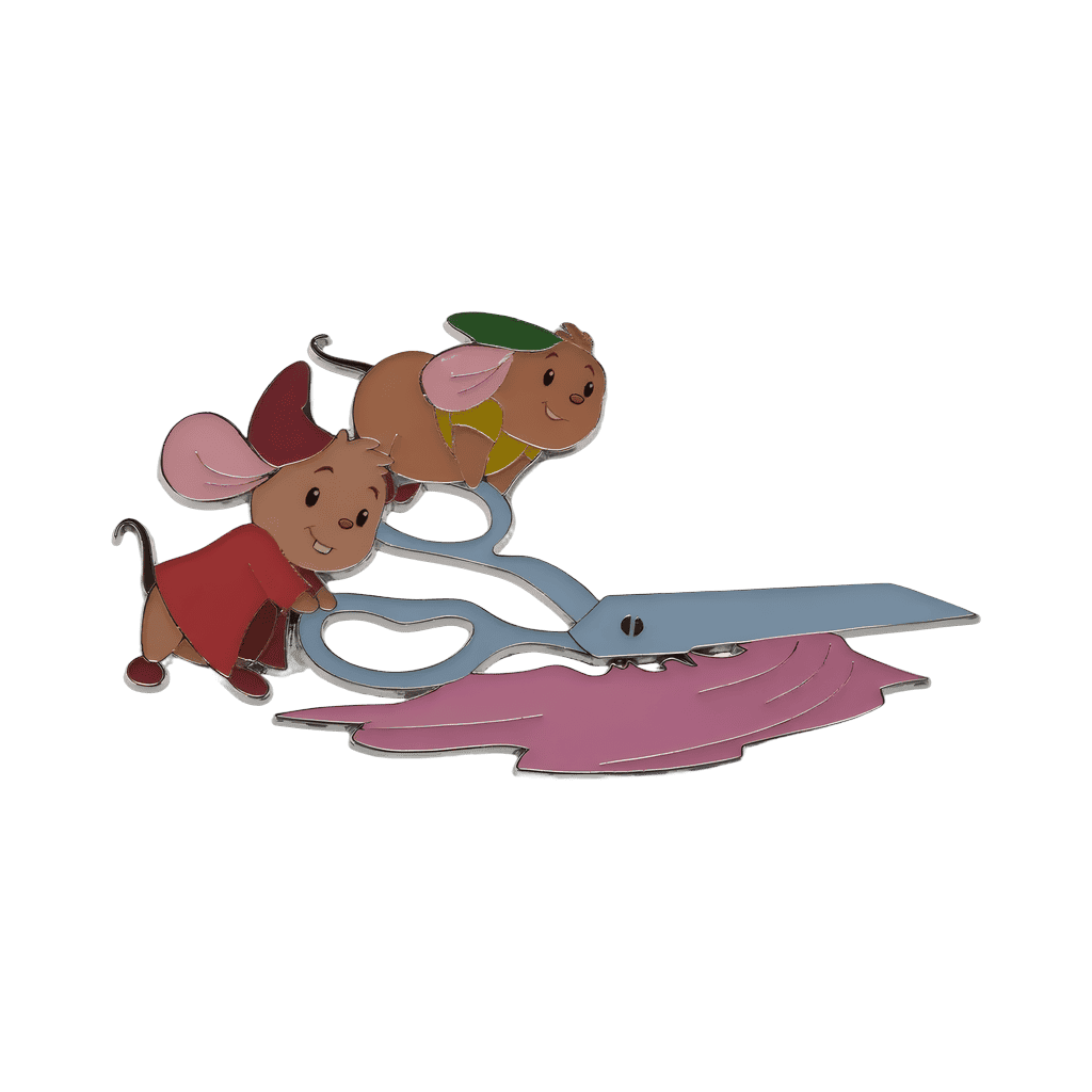 Cinderella Jaq & Gus Dress Disney pin
