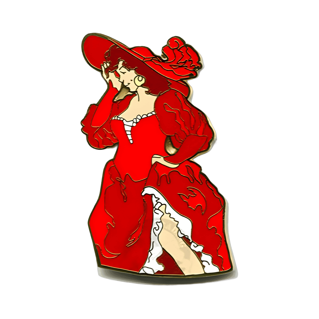 Redhead Disney pin