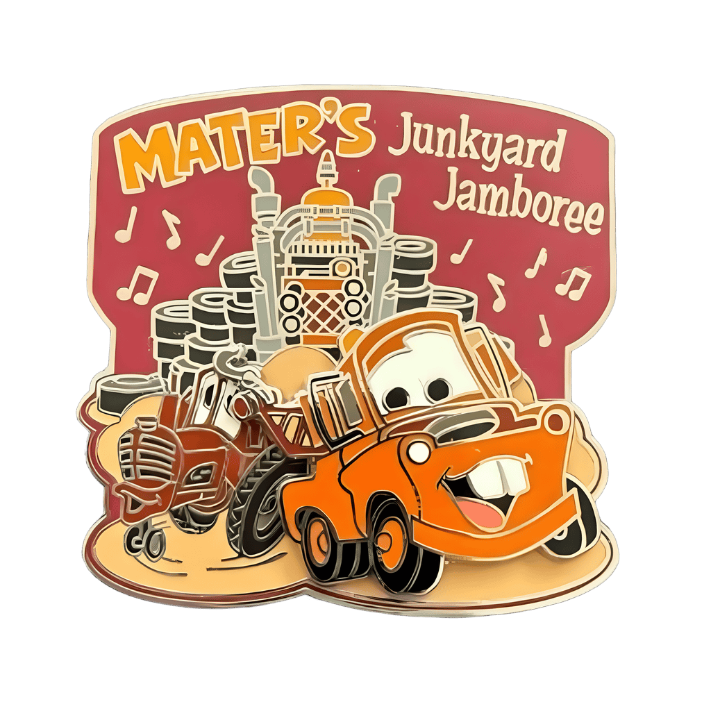 Mater Junk Yard Jamboree Disney pin
