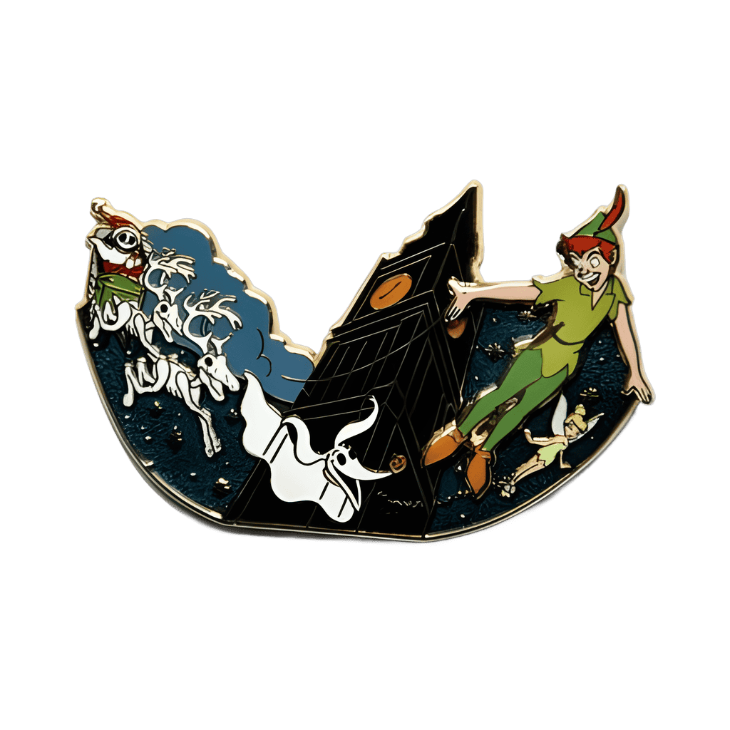 Jack and Zero in Peter Pan Disney pin