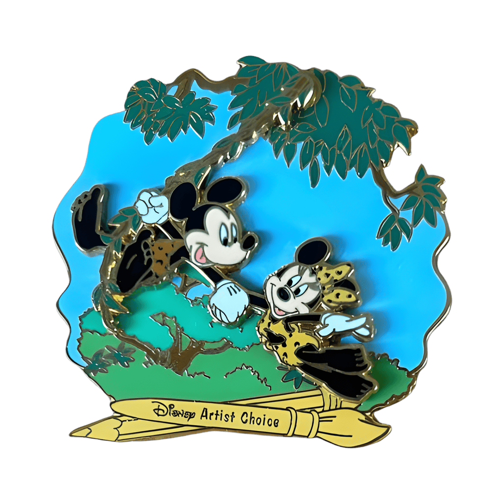Artist Choice #3 - Jungle Mickey and Minnie Disney pin