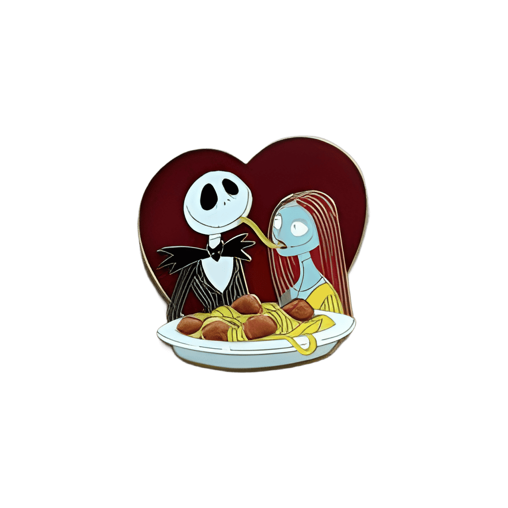Jack & Sally Disney pin