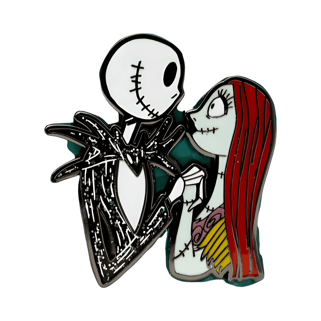 Jack Skellington and Sally Disney pin