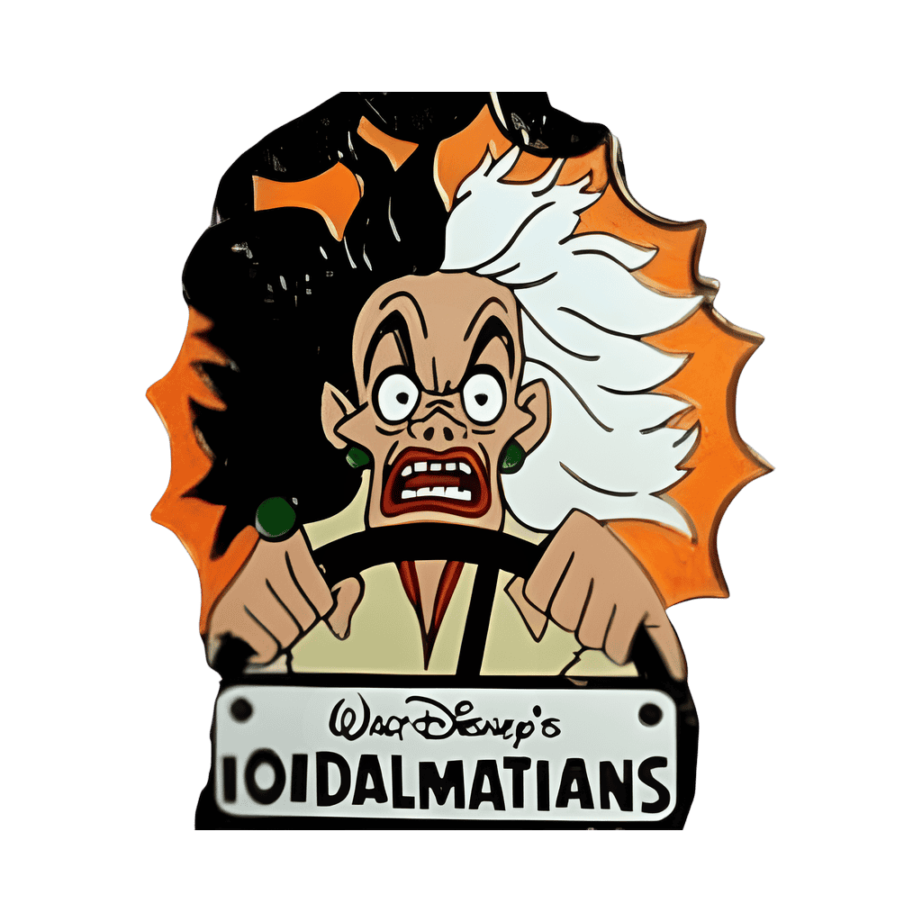101 Dalmatians 1961 - Cruella Driving Disney pin