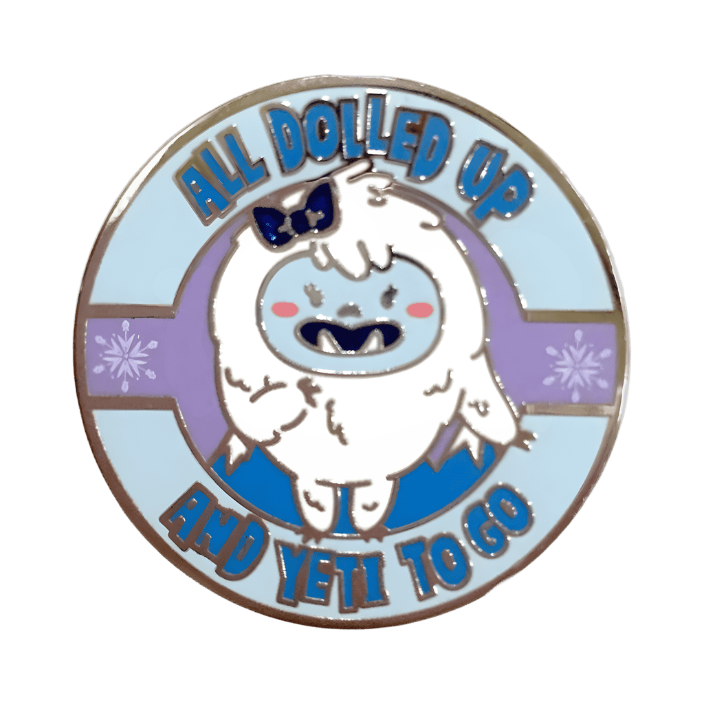 All Dolled Up and Yeti to Go Disney pin