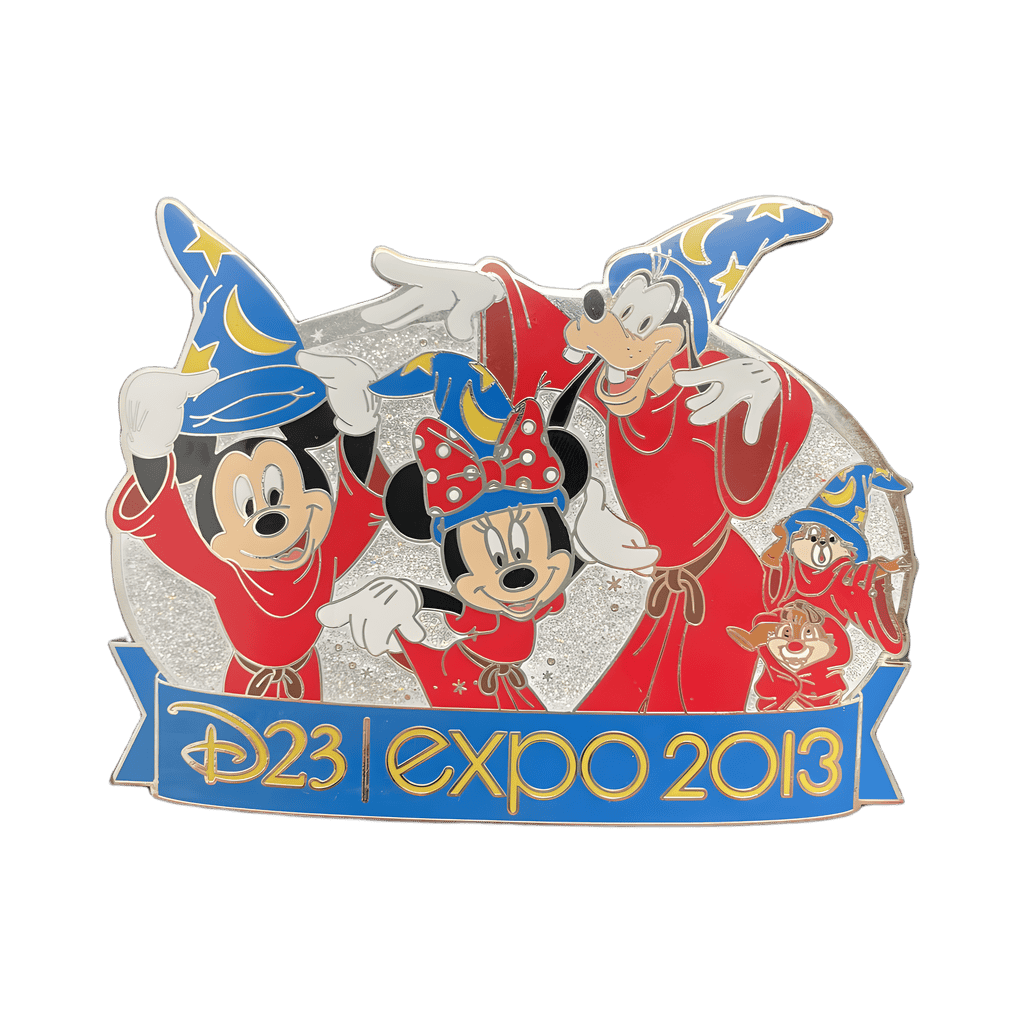 Mickey, Minnie, Goofy, Chip and Dale - Sorcerer Guest Exclusive Disney pin