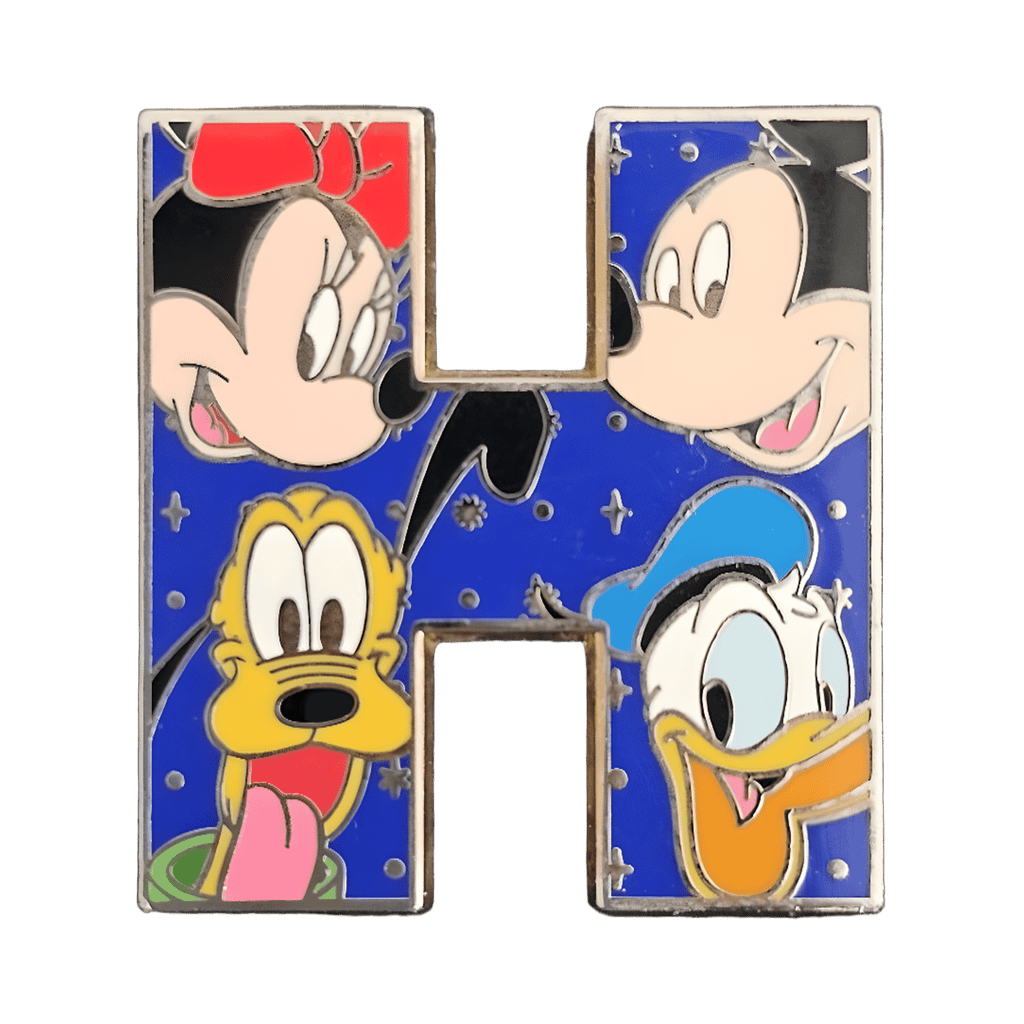 Mickey, Minnie, Donald and Pluto Disney pin