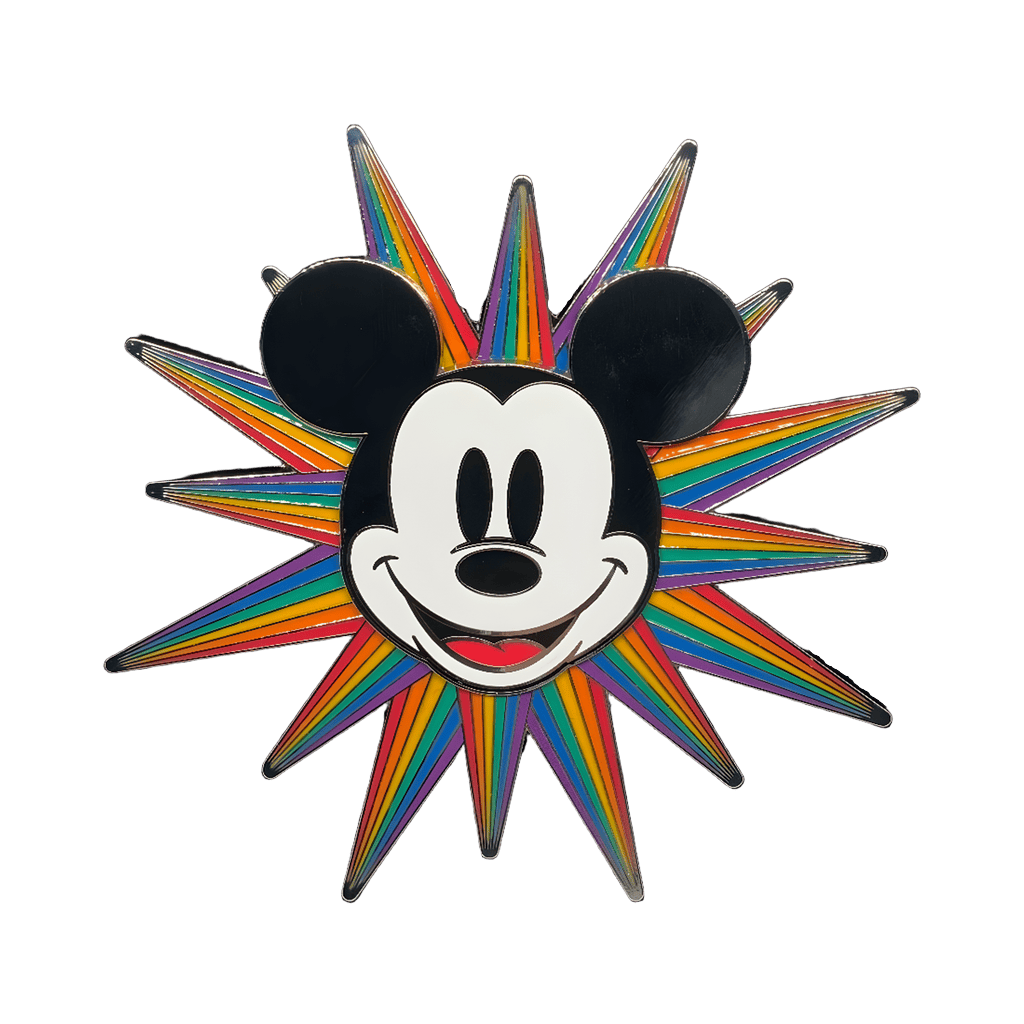 Pride mickey spinner Disney pin