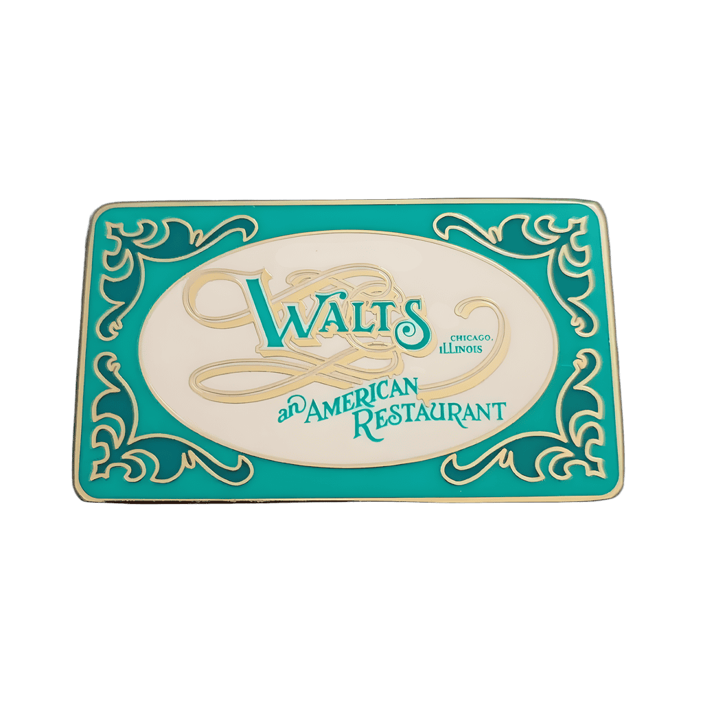 Green Disney pin