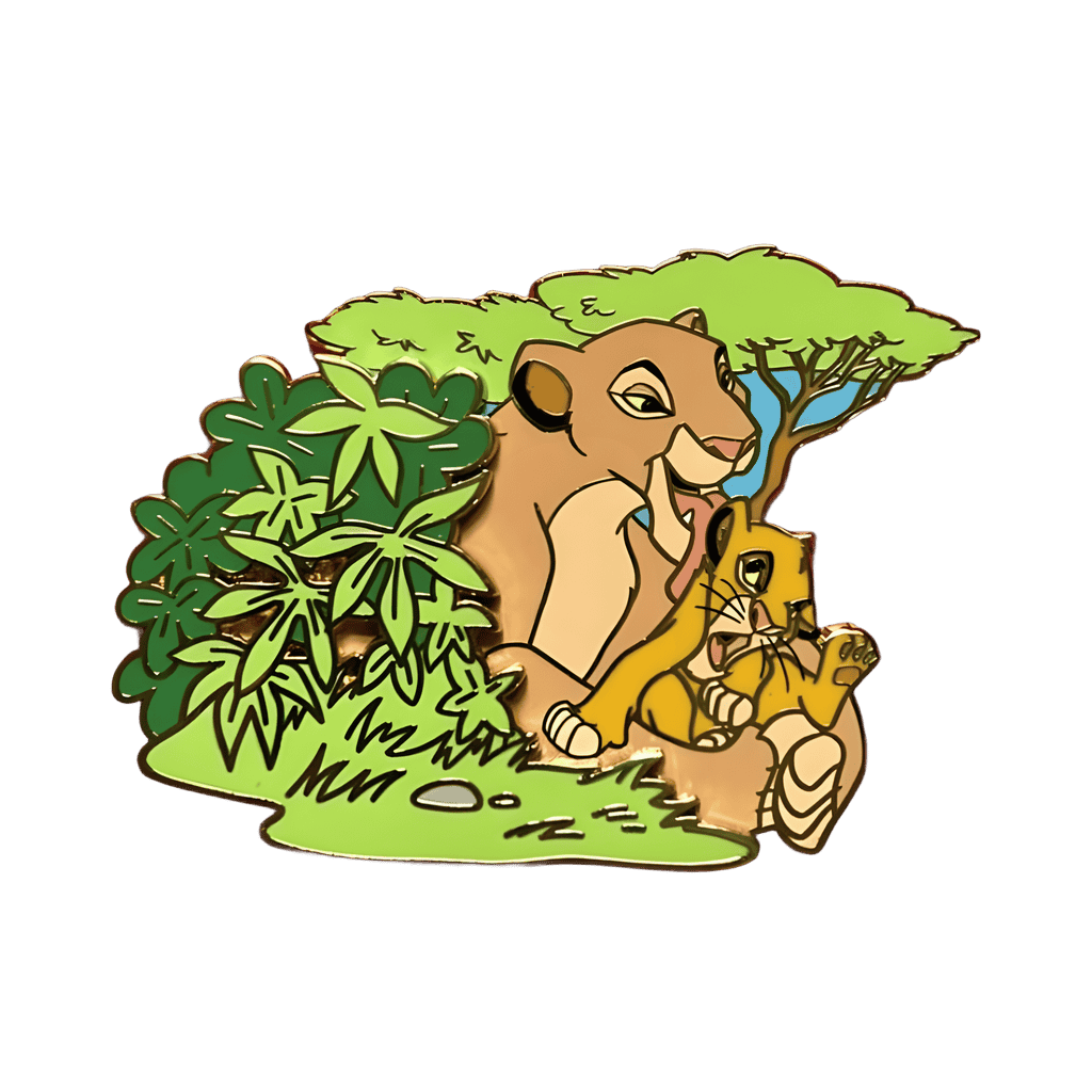 Sarabi Cleaning Simba Disney pin