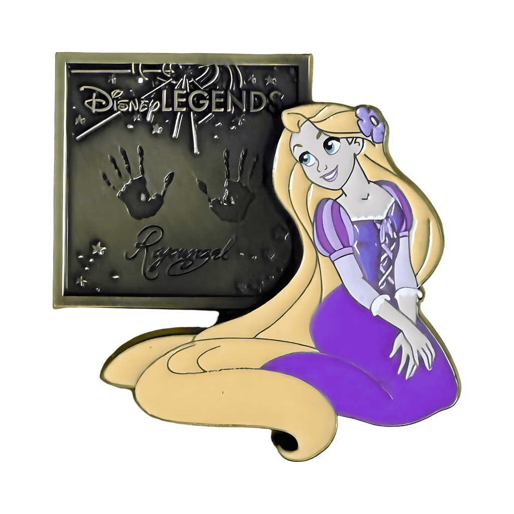 Rapunzel Disney Legends Mystery Plaque Disney pin