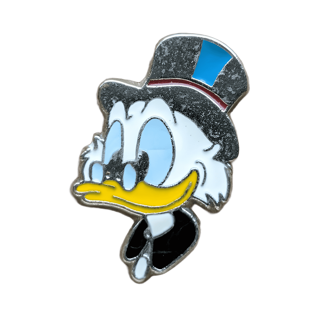 Scrooge McDuck Head Disney pin