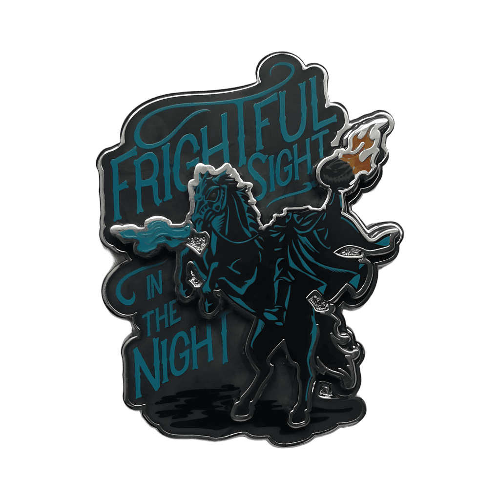 Headless Horseman - Frightful Sight in the Night Disney pin