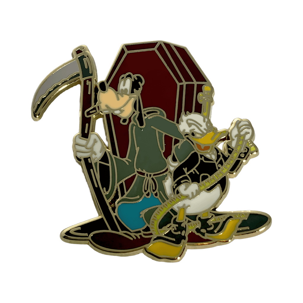 Grim Reaper Goofy and Undertaker Donald Disney pin