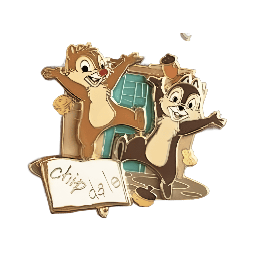 Chip and Dale Disney pin