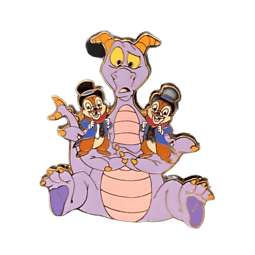 Figment and Chip & Dale Disney pin