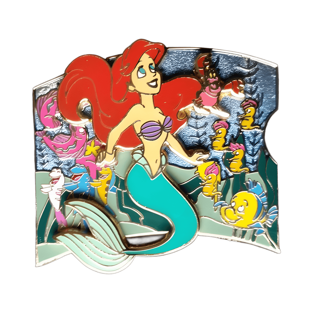 Ariel, Sebastian and Flounder Disney pin