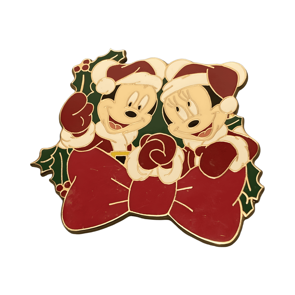 Mickey and Minnie Mouse Disney pin