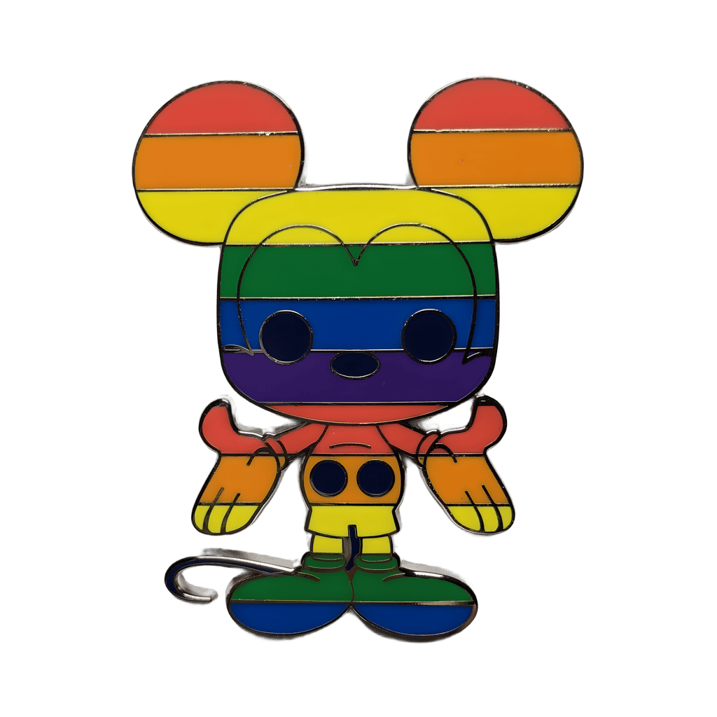 Rainbow Mickey Mouse Disney pin