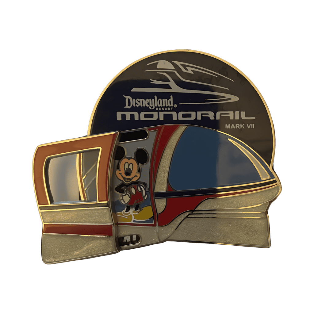 Mickey in Mark VII Monorail Disney pin