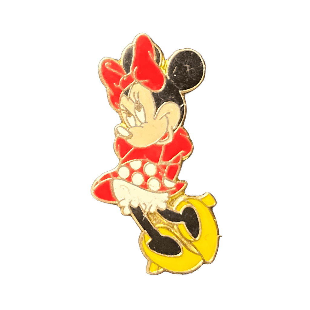 Minnie with Arms Behind Back in Red Polka Dot Skirt Disney pin