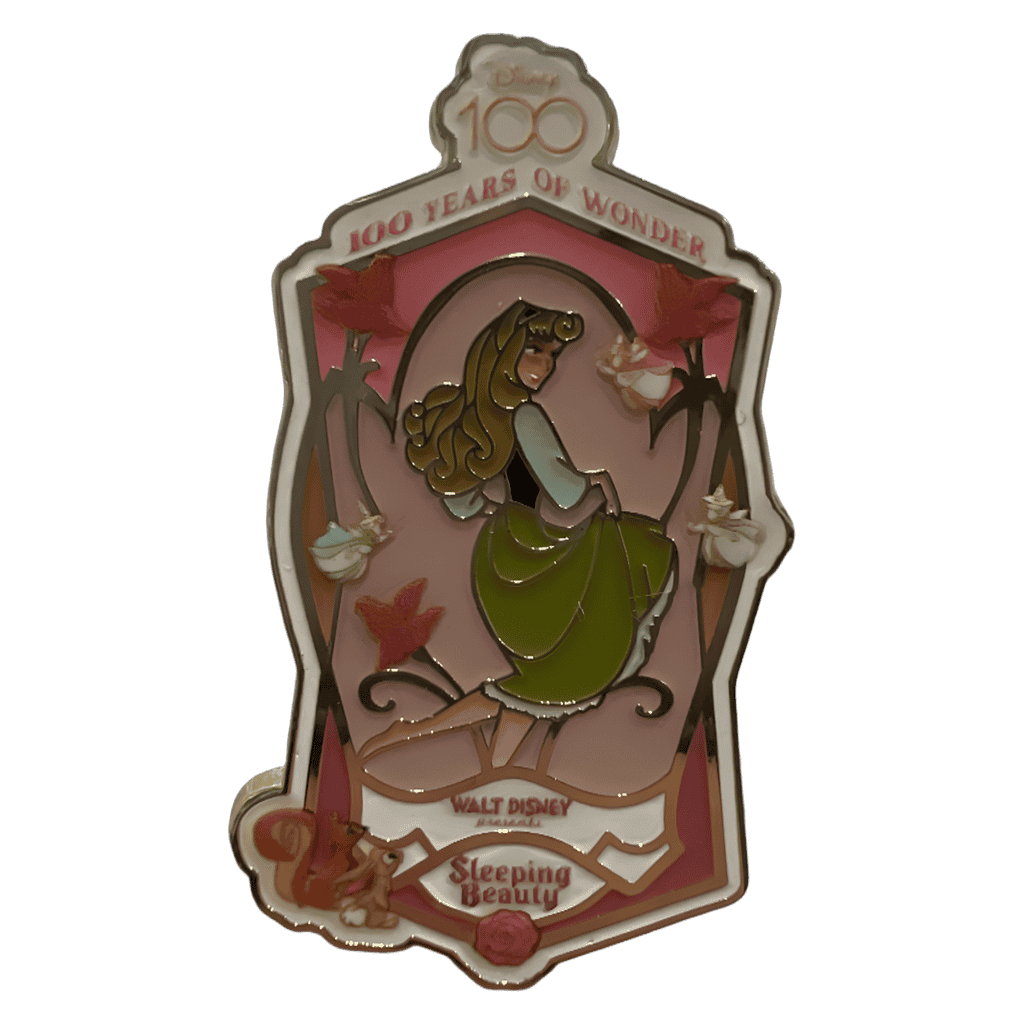 Disney 100 Sleeping Beauty Aurora Frame Disney pin
