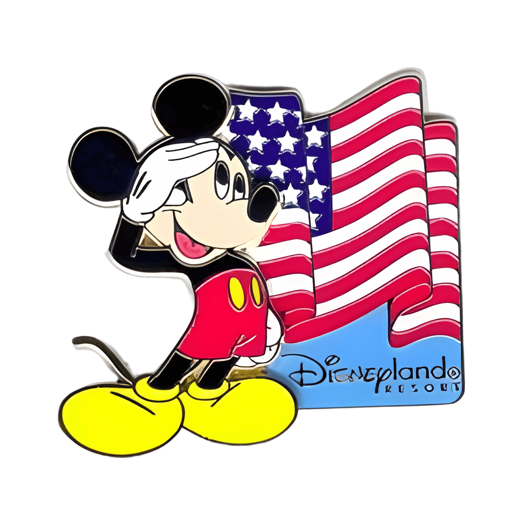 Mickey Saluting the American Flag (Surprise) Disney pin
