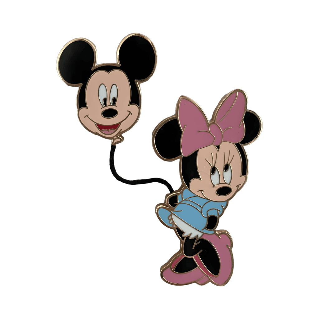 Minnie Mouse With Mickey Balloon Disney pin