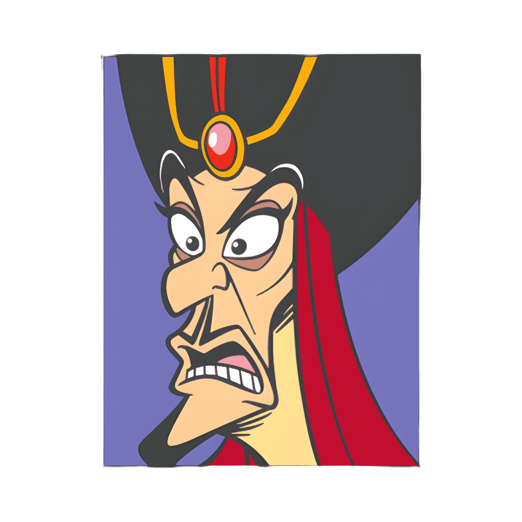 Jafar Square 4 Disney pin