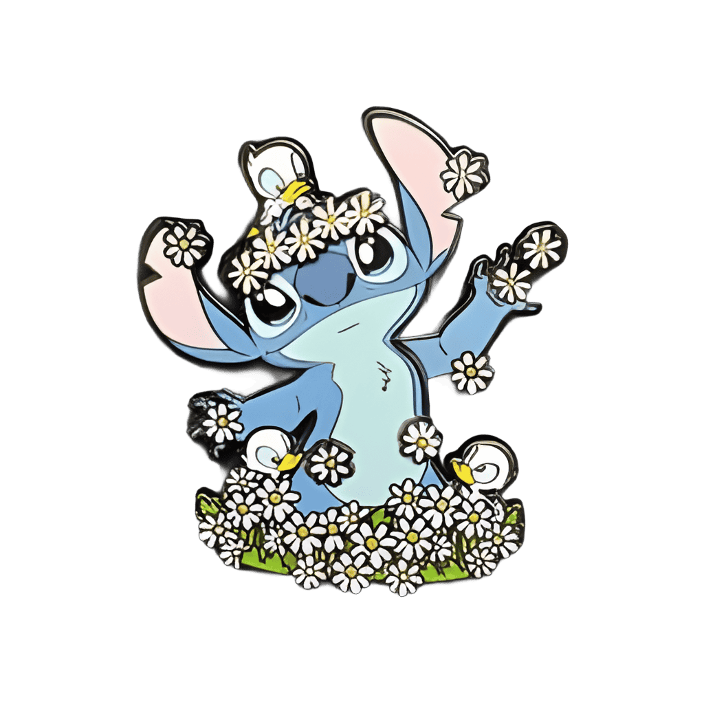 Stitch Springtime Daisy Disney pin