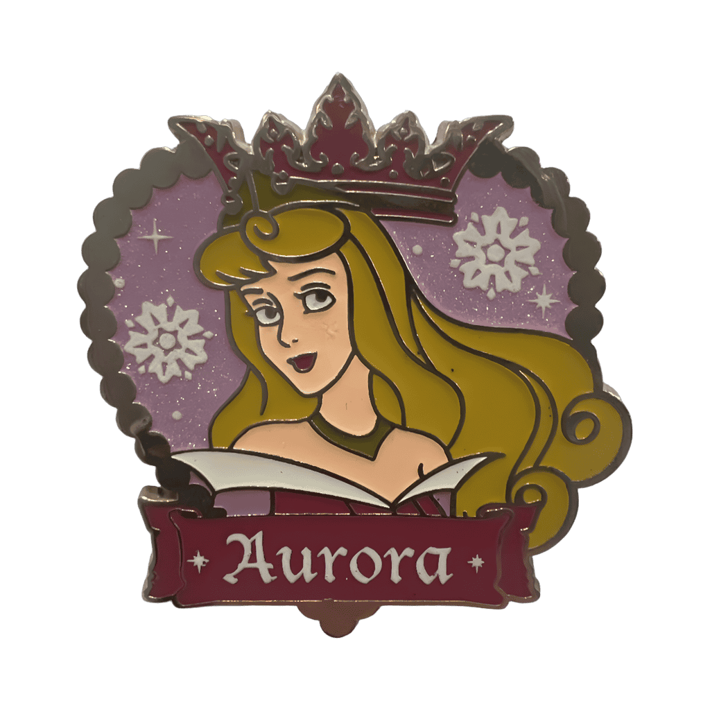Aurora HKDL Heart Disney pin