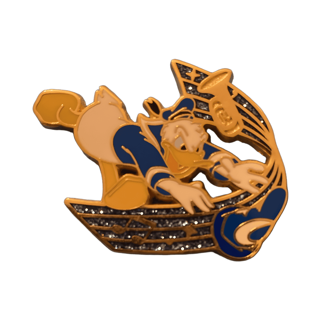 Music Note Donald Disney pin