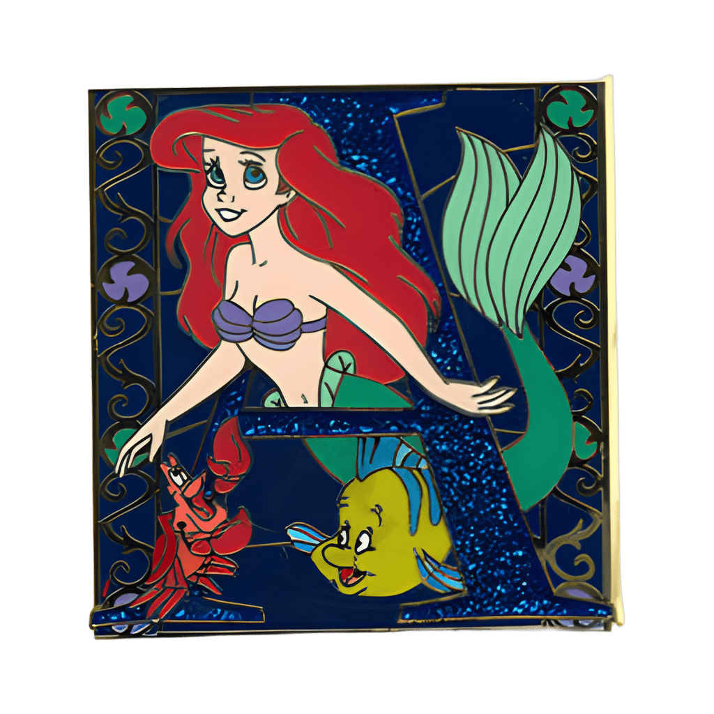 A is for Ariel Disney pin